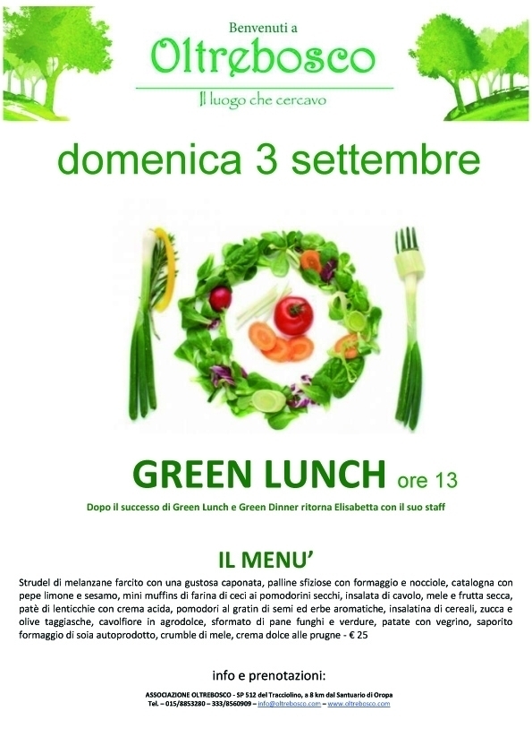 green lunch - oltrebosco